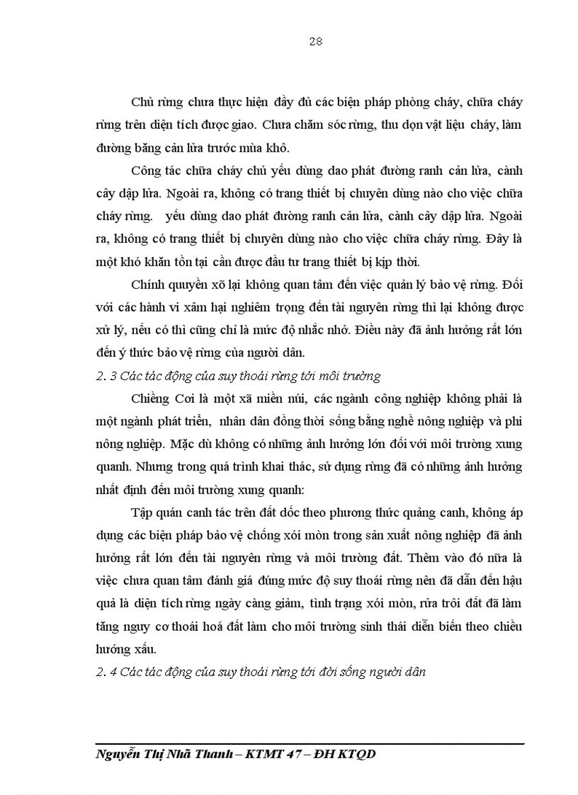 image for page Suy thoái và bảo vệ rừng. Hiện trạng và giải pháp