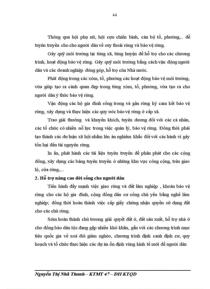 image for page Suy thoái và bảo vệ rừng. Hiện trạng và giải pháp