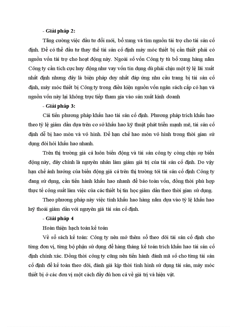 image for page Một số giải pháp nâng cao hiệu quả sử dụng vốn cố định.