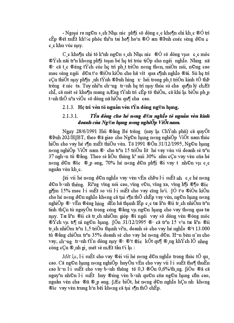 image for page Giải pháp tạo lập và sử dụng vốn hỗ trợ giảm nghèo trong điều kiện hiện nay ở nước ta.