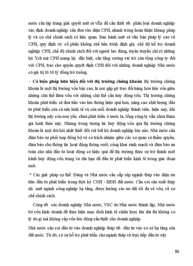 image for page Thực trạng huy động và sử dụng vốn ở Tổng Công ty Thép Việt Nam.