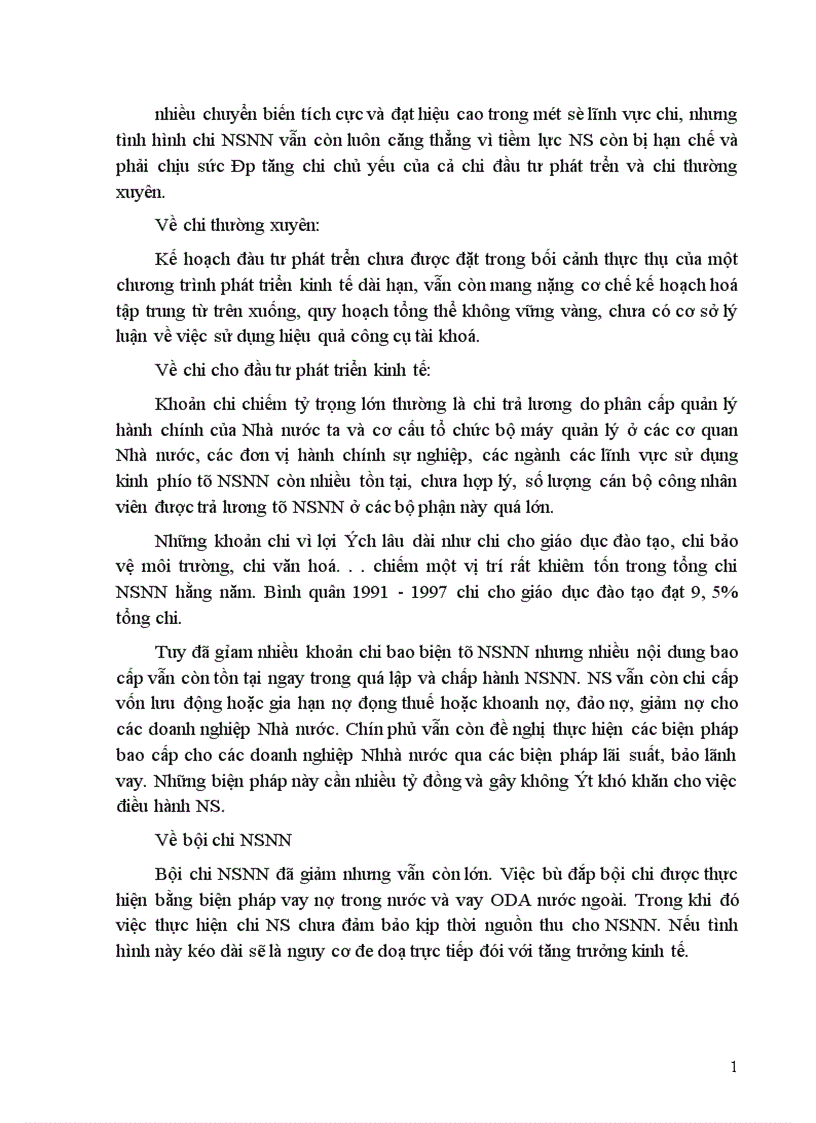 image for page Chi NSNN và vai trò của chi NSNN đối với sự nghiệp CNH-HĐH đất nước.