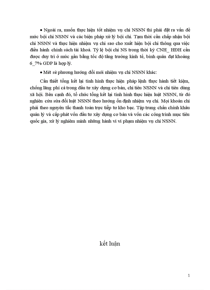 image for page Chi NSNN và vai trò của chi NSNN đối với sự nghiệp CNH-HĐH đất nước.