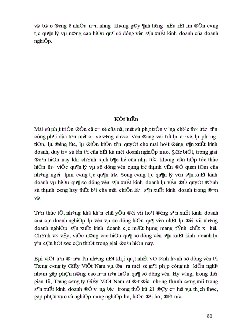 image for page Biện pháp nâng cao hiệu quả sử dụng vốn tại Tổng công ty giấy Việt Nam.