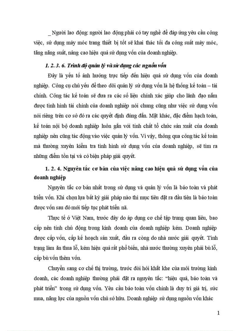 image for page Một số giải pháp nâng cao hiệu quả sử dụng vốn tại Xí nghiệp in Hậu Cần.