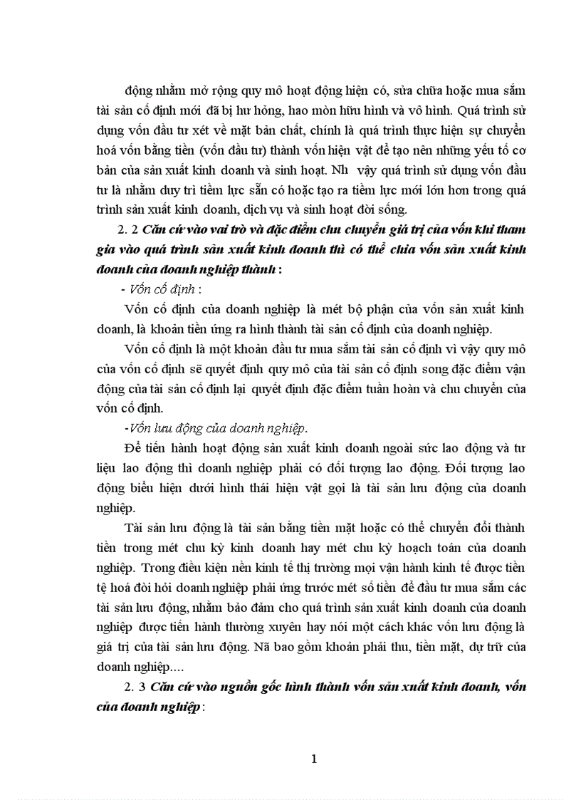 image for page Một số giải pháp nhằm nâng cao hiệu quả sự dụng vốn ở công ty may Hưng Thịnh –Hà Tây.