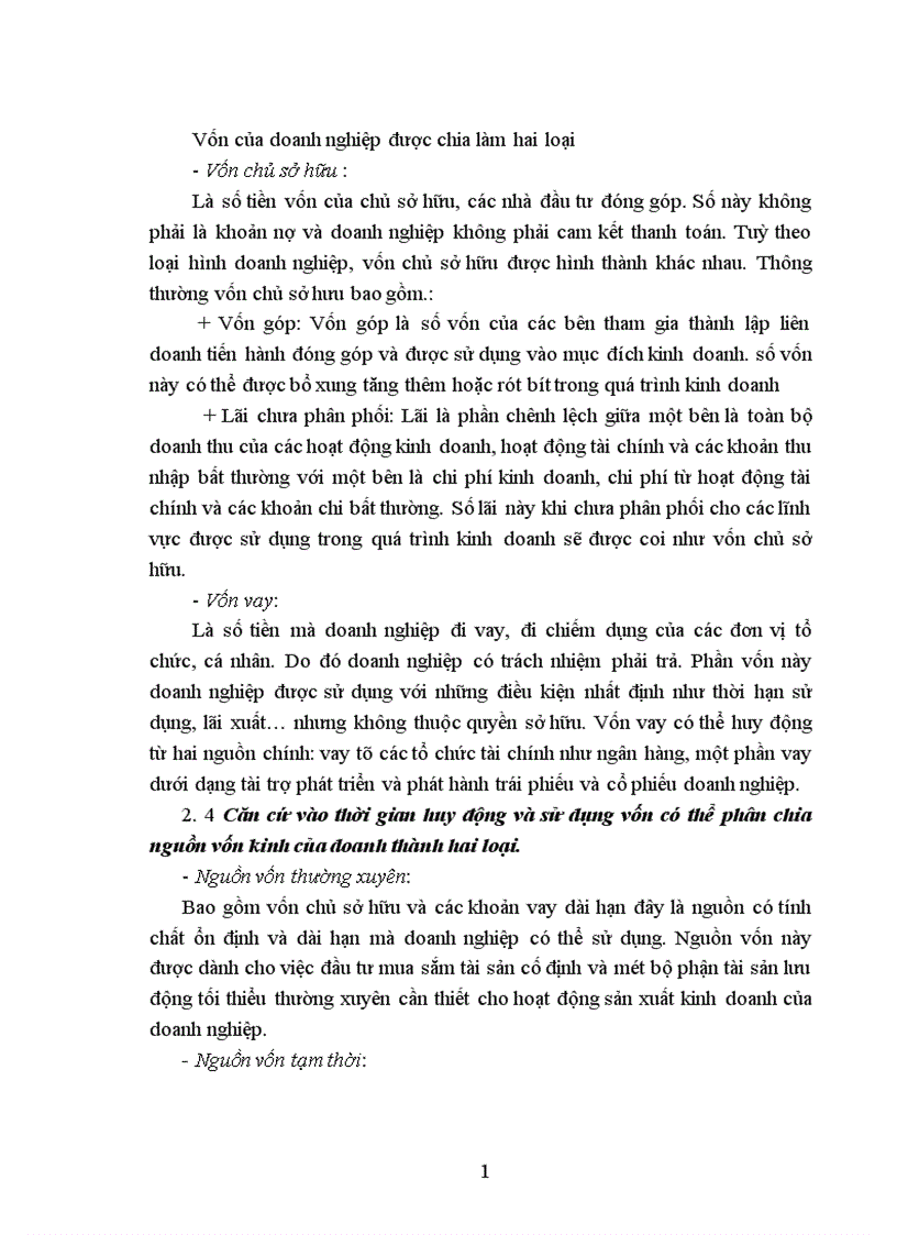 image for page Một số giải pháp nhằm nâng cao hiệu quả sự dụng vốn ở công ty may Hưng Thịnh –Hà Tây.