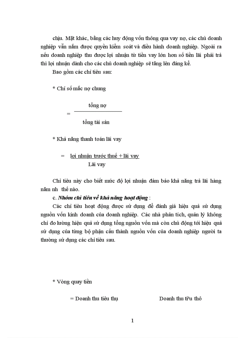 image for page Một số giải pháp nhằm nâng cao hiệu quả sự dụng vốn ở công ty may Hưng Thịnh –Hà Tây.