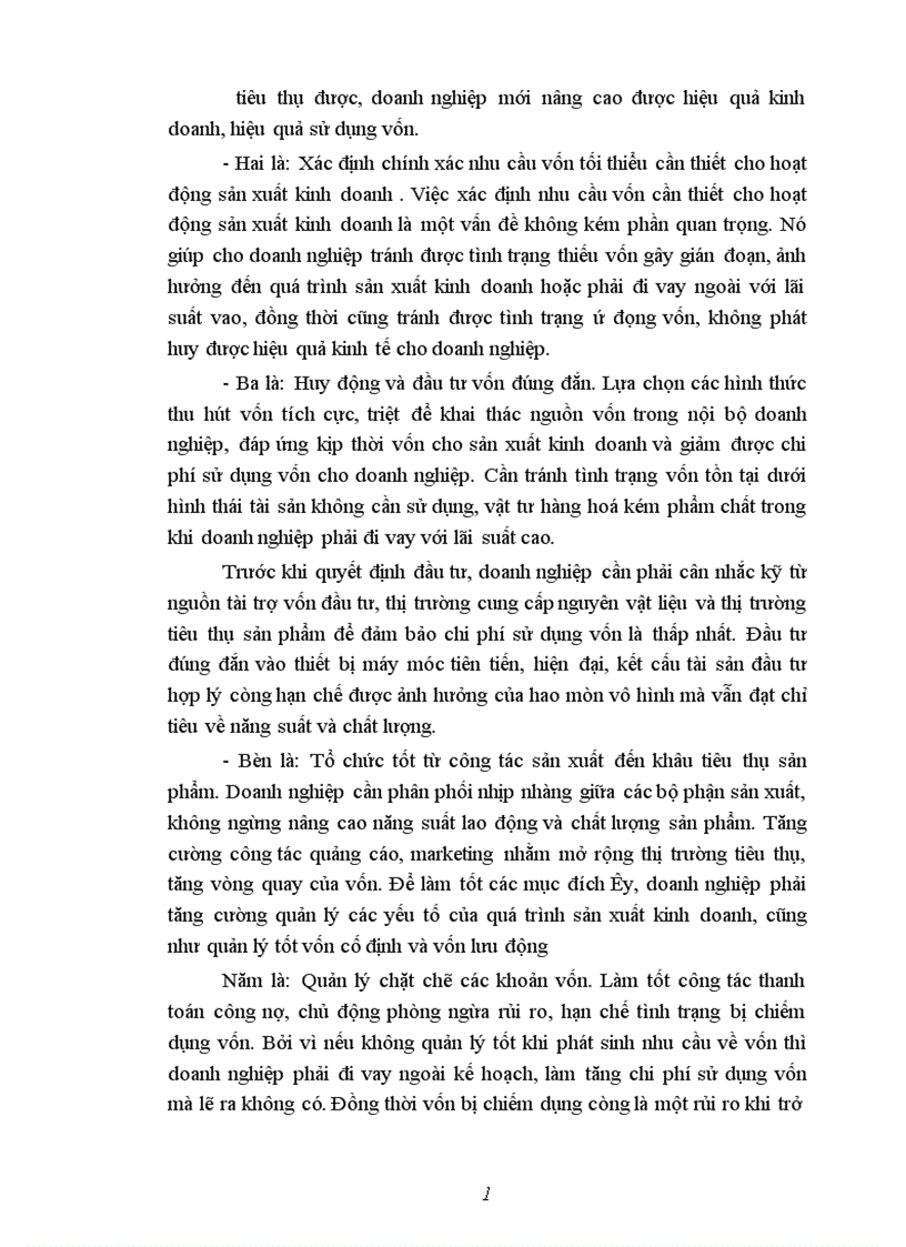 image for page Các biện pháp nâng cao hiệu quả sử dụng vốn ở Công ty cổ phần xây dựng thuỷ lợi 3 Nghệ An.