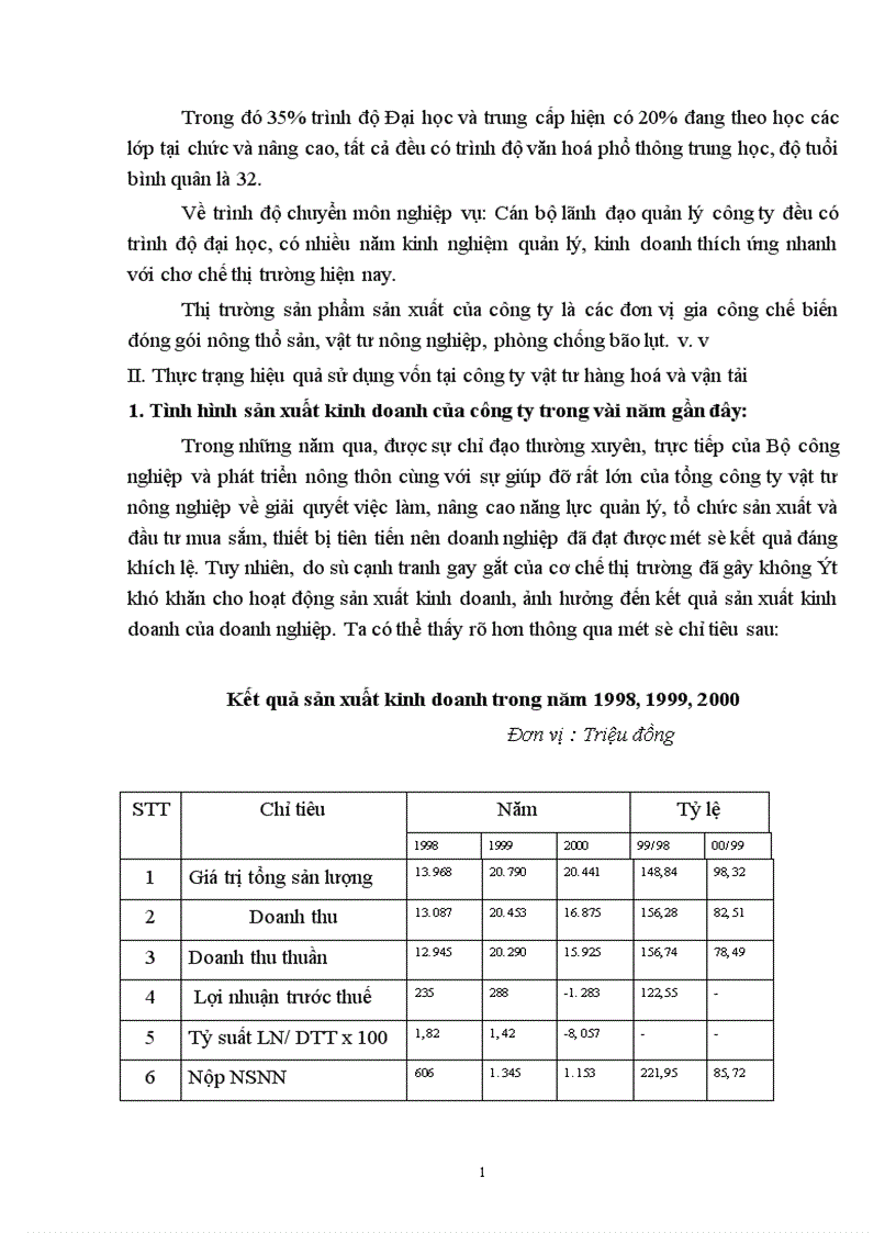 image for page Giải pháp nâng cao hiệu quả sử dụng vốn tại công ty vật tư hàng hoá và vận tải.