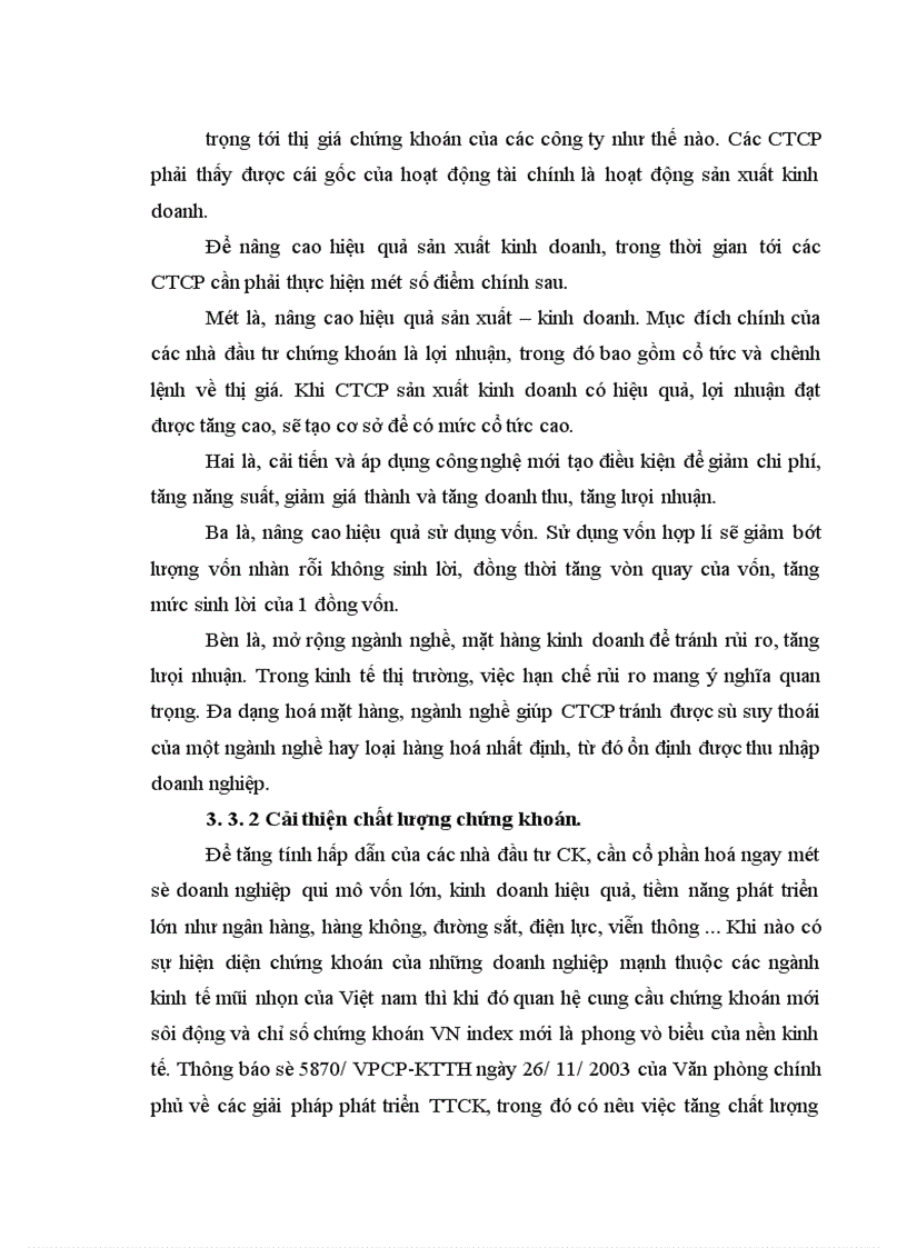image for page Giải pháp tăng cường huy động vốn của công ty cổ phần trên thị trường chứng khoán Việt Nam.