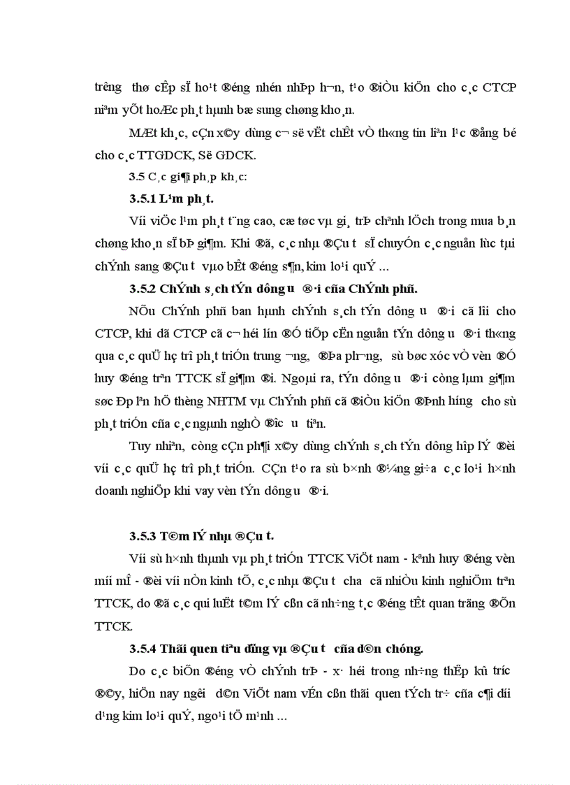 image for page Giải pháp tăng cường huy động vốn của công ty cổ phần trên thị trường chứng khoán Việt Nam.