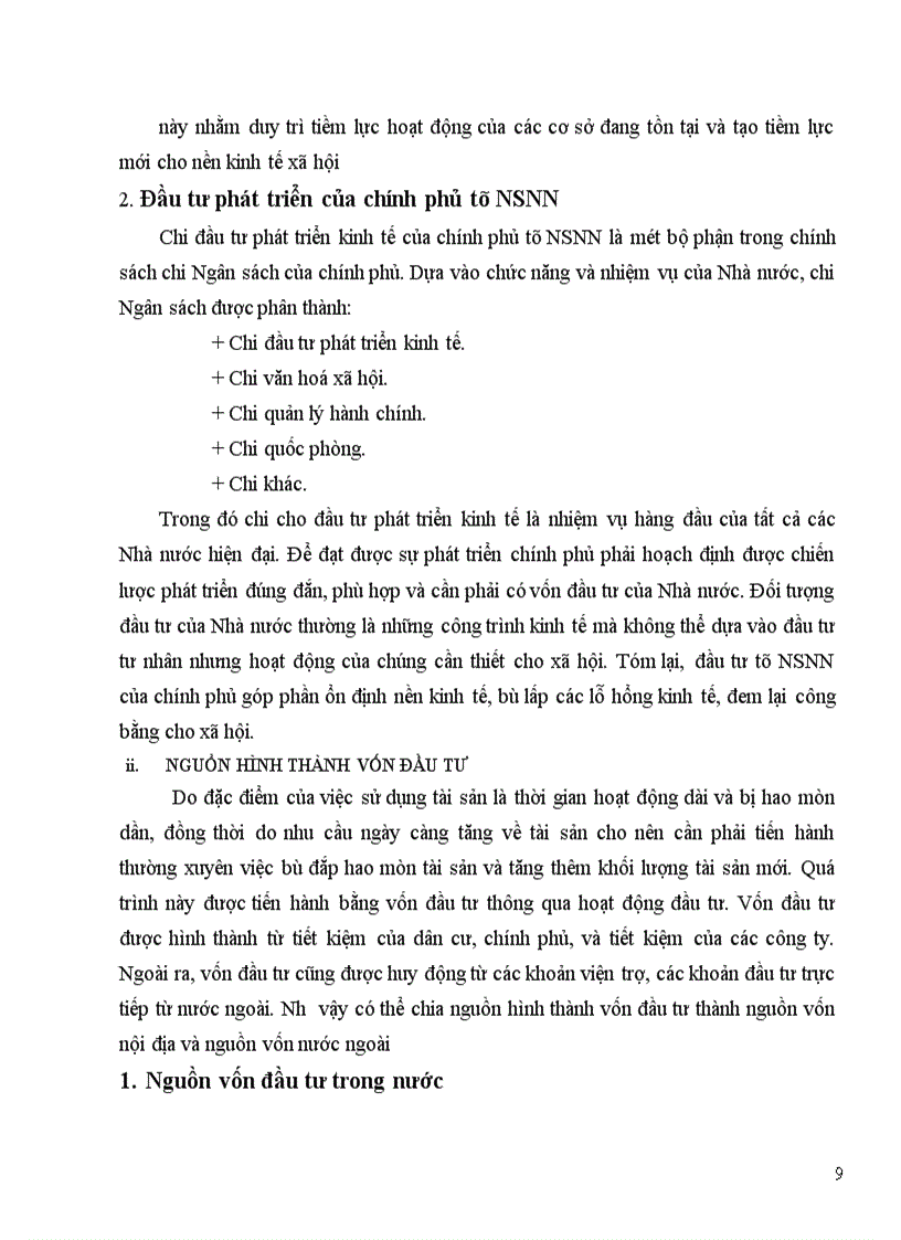 image for page Thực trạng tình hình sử dụng vốn đầu tư phát triển và vốn đầu tư phát triển từ NSNN tới tăng trưởng kinh tế ở Việt Nam.