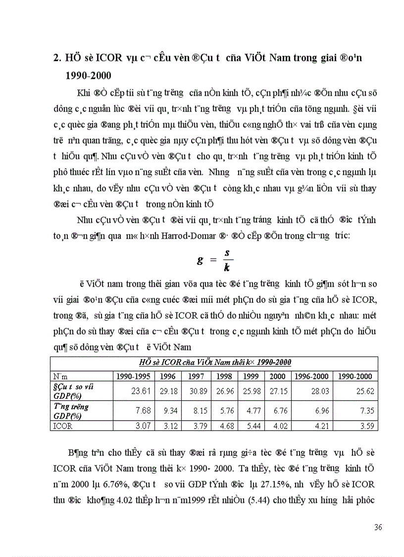 image for page Thực trạng tình hình sử dụng vốn đầu tư phát triển và vốn đầu tư phát triển từ NSNN tới tăng trưởng kinh tế ở Việt Nam.