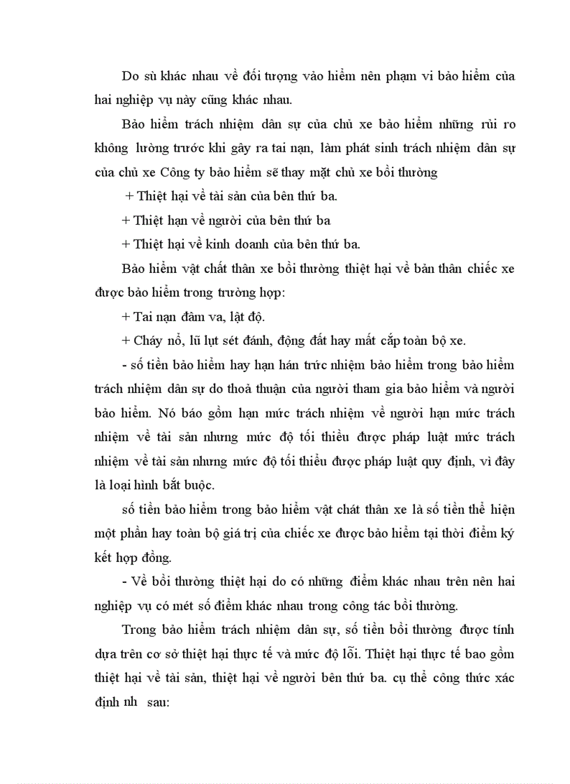 image for page Bảo hiểm trách nhiệm dân sự chủ xe cơ giới đối với người thứ ba ở Công ty bảo hiểm Bắc Ninh.