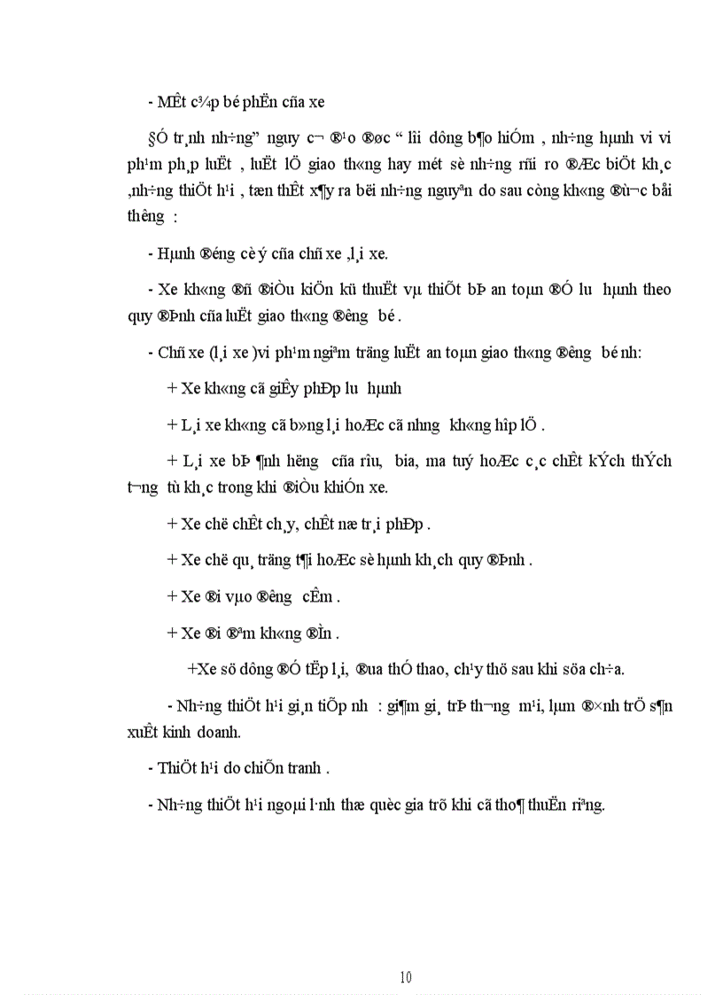 image for page Một số kiến nghị nhằm nâng cao hiệu quả của nghiệp vụ bảo hiểm vật chất xe ôtô tại công ty bảo hiểm Hà Nội.