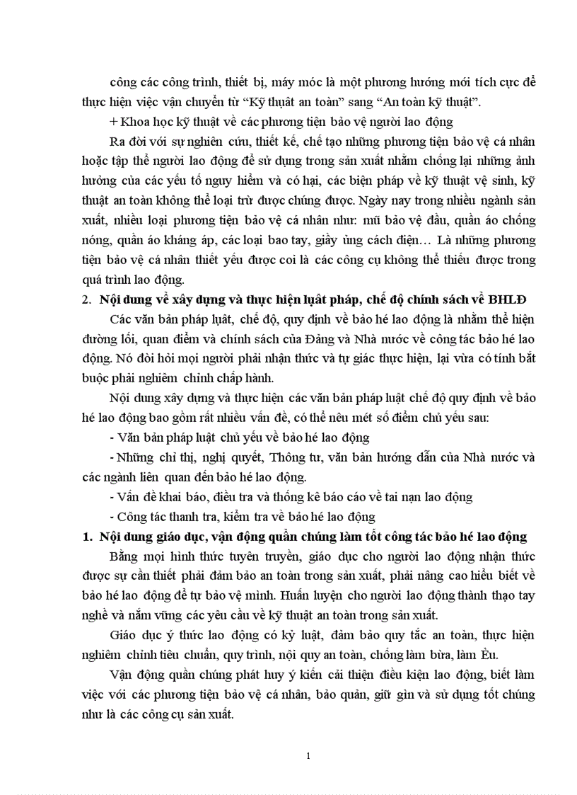image for page Vấn đề áp dụng công nghệ tiên tiến, công nghệ sạch, vấn đề xuất nhập khẩu máy móc, thiết bị, những hành vi có liên quan đến vấn đề bảo vệ môi trường và cả những vấn đề AT-VSLĐ trong doanh nghiệp ở những múc độ nhất định