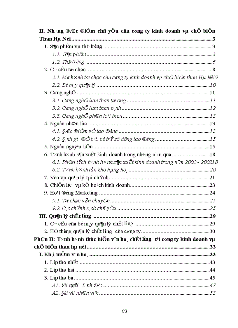 image for page Xây dựng nền văn hoá chất lượng vững mạnh tại công ty kinh doanh và chế biến than Hà Nội.