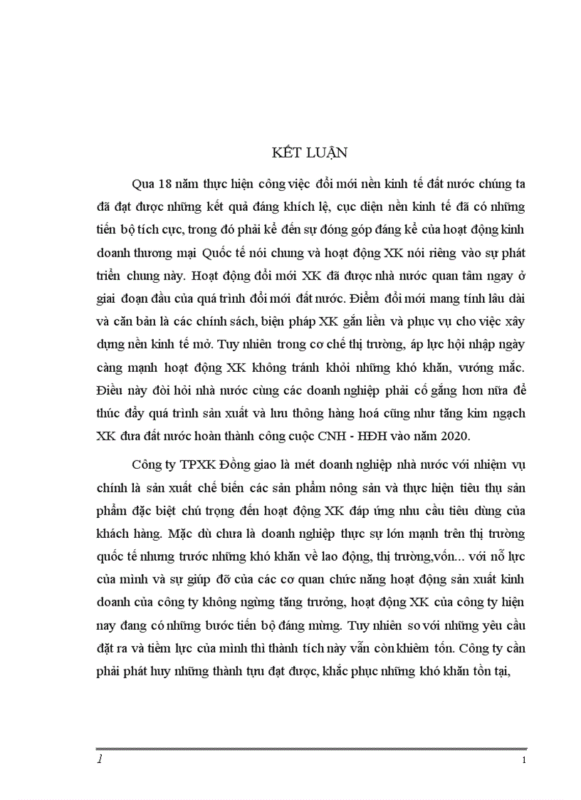 image for page Một số giải pháp nhằm nâng cao chất lượng quản trị tiêu thụ hàng thực phẩm công nghệ tại công ty thực phẩm xuất khẩu Đồng Giao.