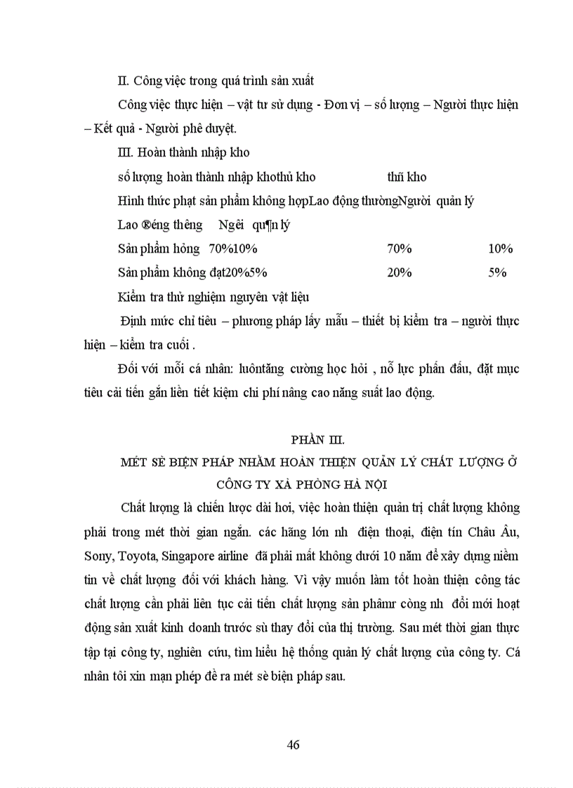 image for page Thực trạng - biện pháp nhằm hoàn thiện hệ thống quản trị chất lượng ở công ty xà phòng Hà Nội.