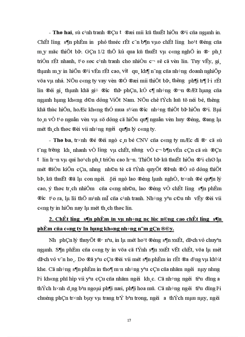 image for page Một số giải pháp nâng cao chất lượng sản phẩm ở công ty in hàng không.