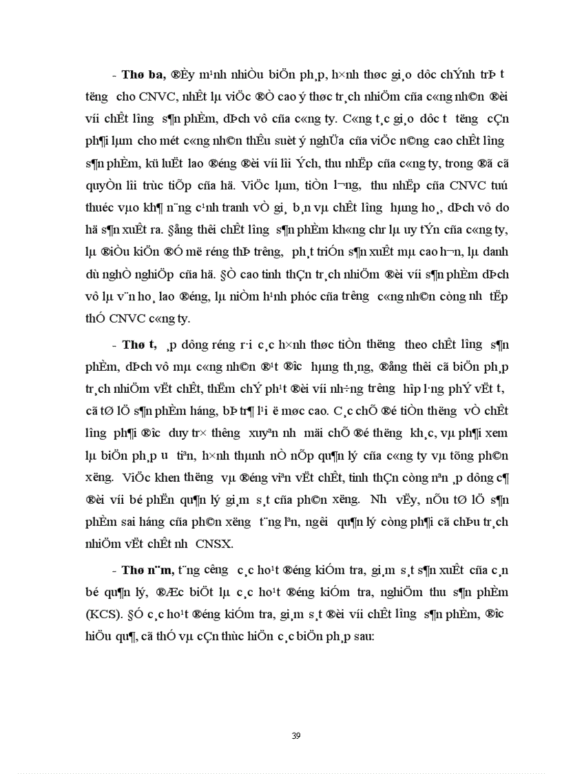 image for page Một số giải pháp nâng cao chất lượng sản phẩm ở công ty in hàng không.