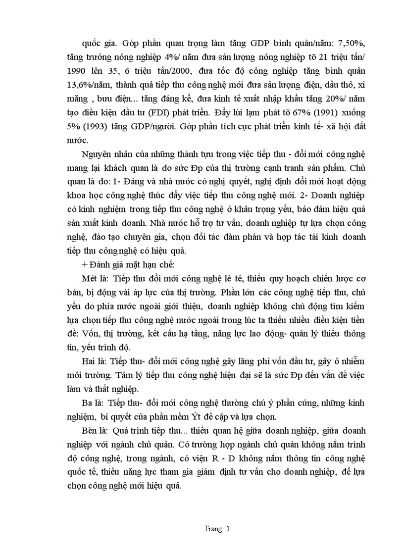 image for page Một số hình thức chuyển giao công nghệ để phục vụ quá trình công nghiệp hoá, hiện đại hoá đất nước.