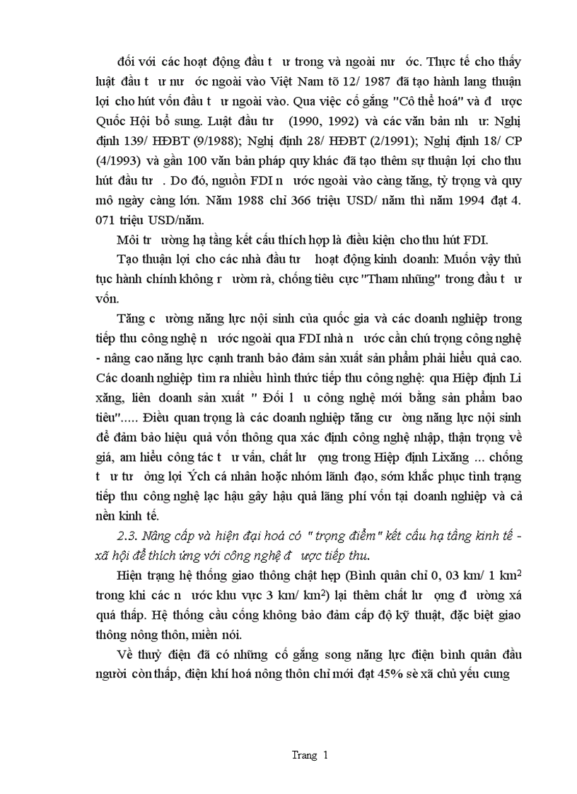 image for page Một số hình thức chuyển giao công nghệ để phục vụ quá trình công nghiệp hoá, hiện đại hoá đất nước.