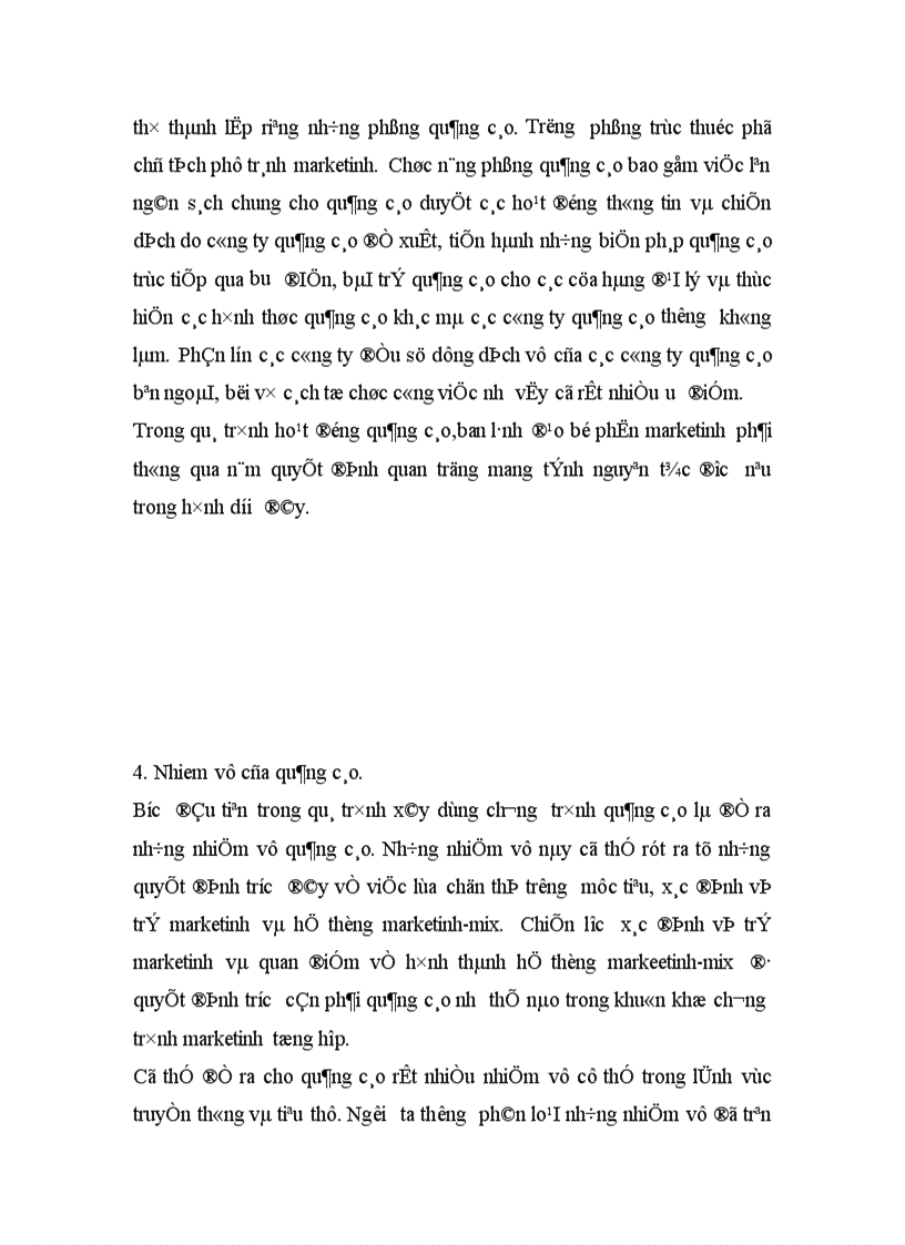 image for page Hoạt động quảng cáo đối với các doanh nghiệp kinh doanh trong nền kinh tế thị trường.