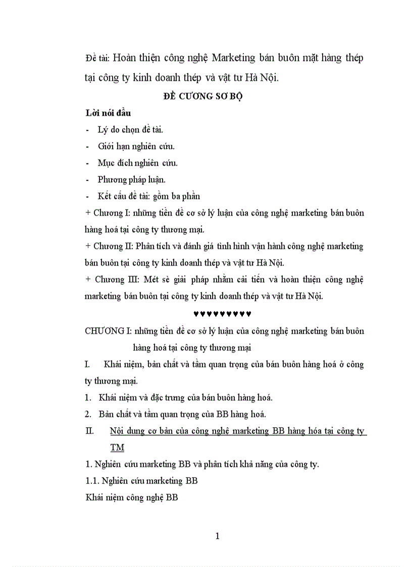 image for page Hoàn thiện công nghệ Marketing bán buôn mặt hàng thép tại công ty kinh doanh thép và vật tư Hà Nội.