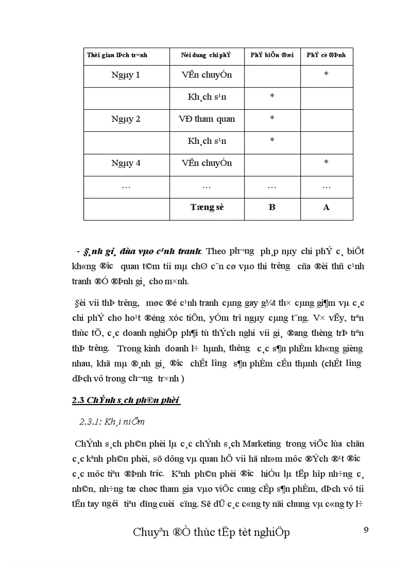image for page Thực trạng và một số biện pháp nhằm hoàn thiện chính sách Marketing cho thị trường khách Mỹ tại chi nhánh công ty Dịch vụ Du lịch Đường Sắt Sài Gòn.