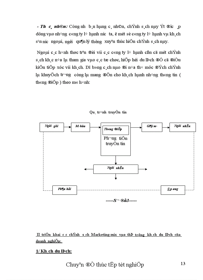 image for page Thực trạng và một số biện pháp nhằm hoàn thiện chính sách Marketing cho thị trường khách Mỹ tại chi nhánh công ty Dịch vụ Du lịch Đường Sắt Sài Gòn.