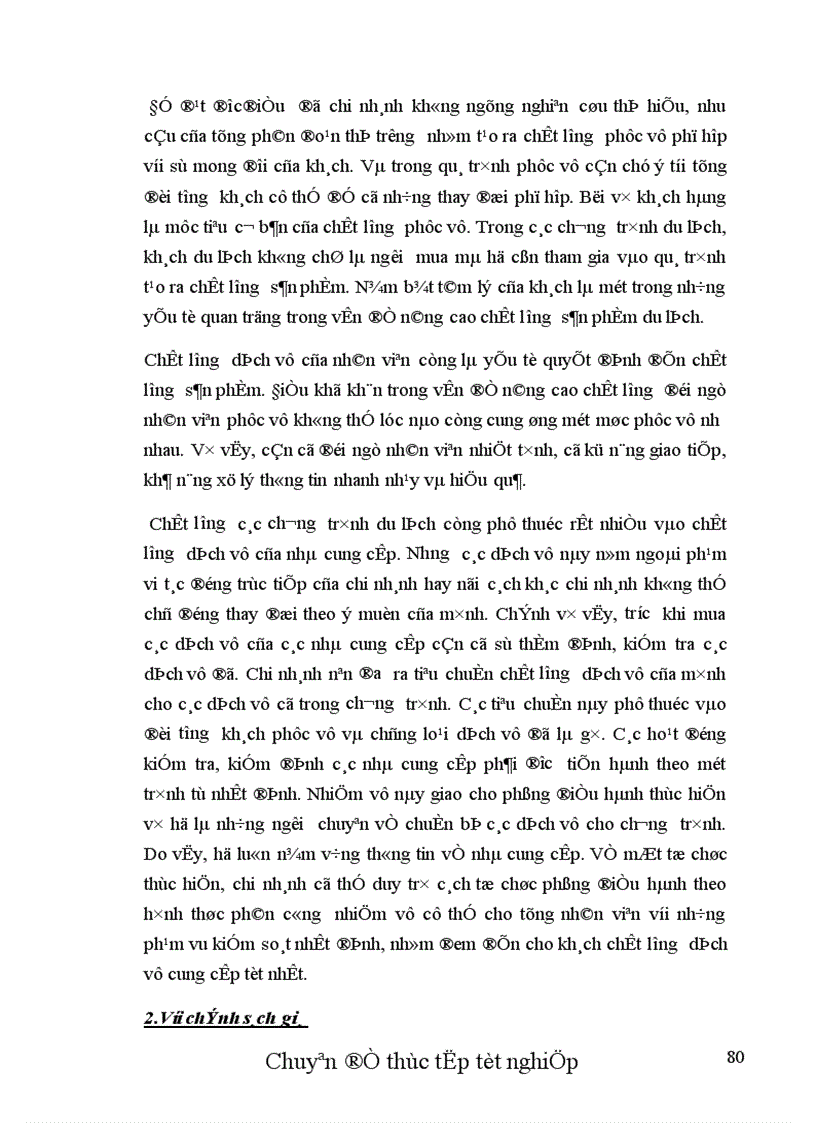 image for page Thực trạng và một số biện pháp nhằm hoàn thiện chính sách Marketing cho thị trường khách Mỹ tại chi nhánh công ty Dịch vụ Du lịch Đường Sắt Sài Gòn.