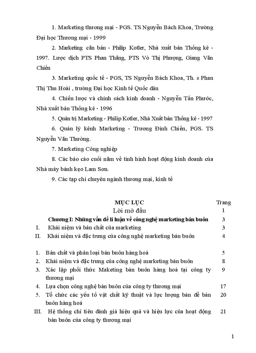 image for page Hoàn thiện công nghệ Marketing bán buôn ở nhà máy bánh kẹo Lam Sơn.