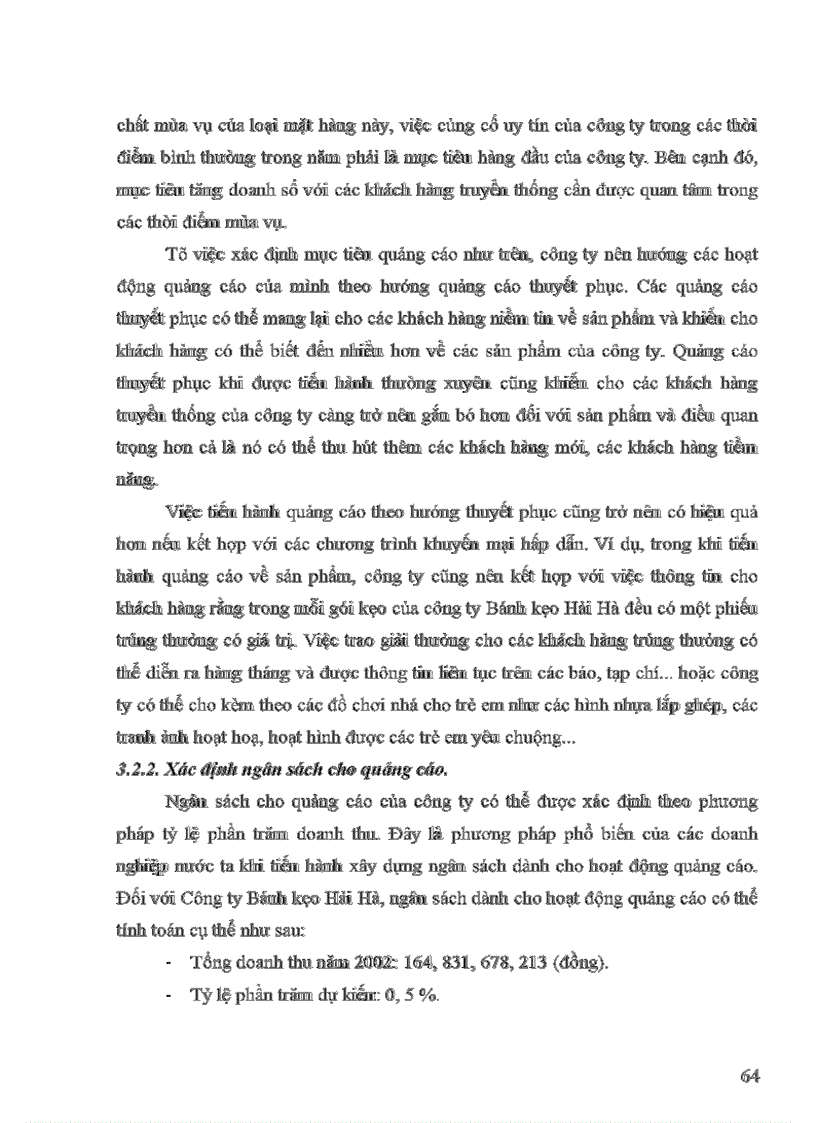 image for page Xây dựng một số giải pháp nhằm hoàn thiện chương trình quảng cáo, khuyến mãi cho công ty bánh kẹo Hải Hà.