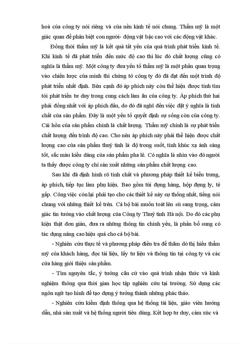 image for page Quảng cáo cho công ty Thuỷ tinh Hà Nội.