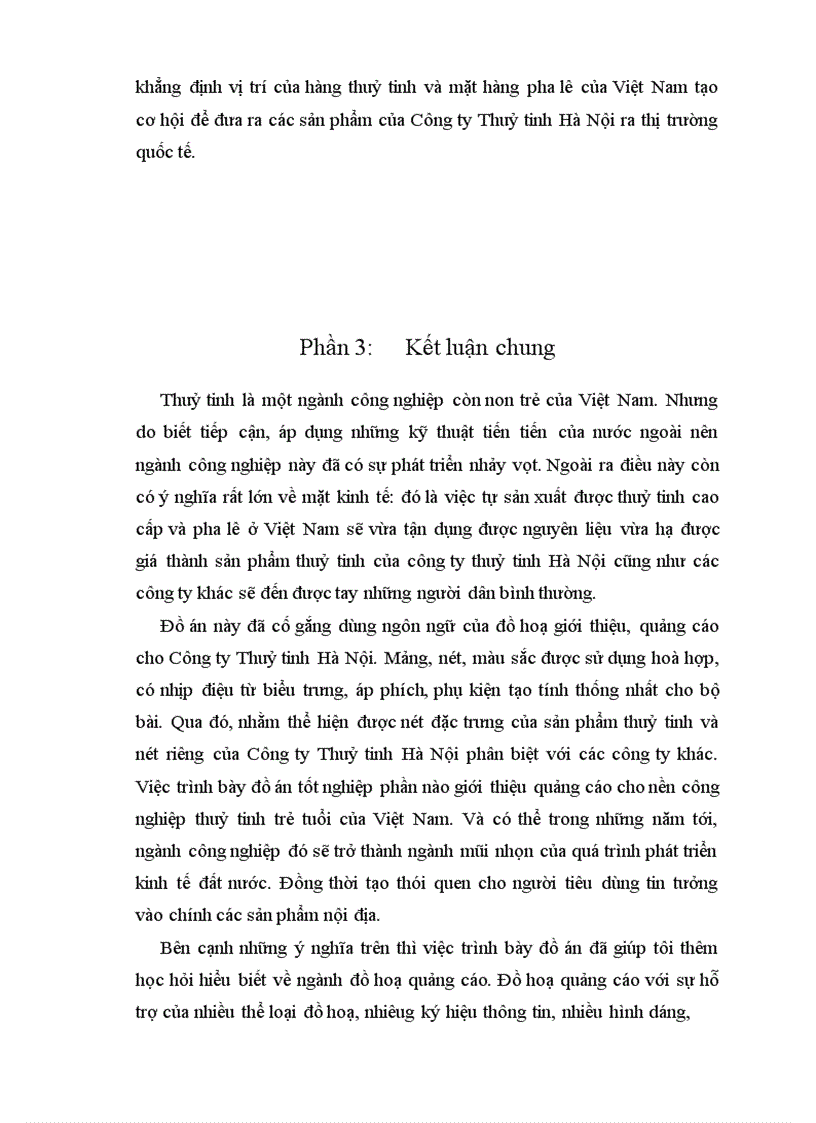 image for page Quảng cáo cho công ty Thuỷ tinh Hà Nội.