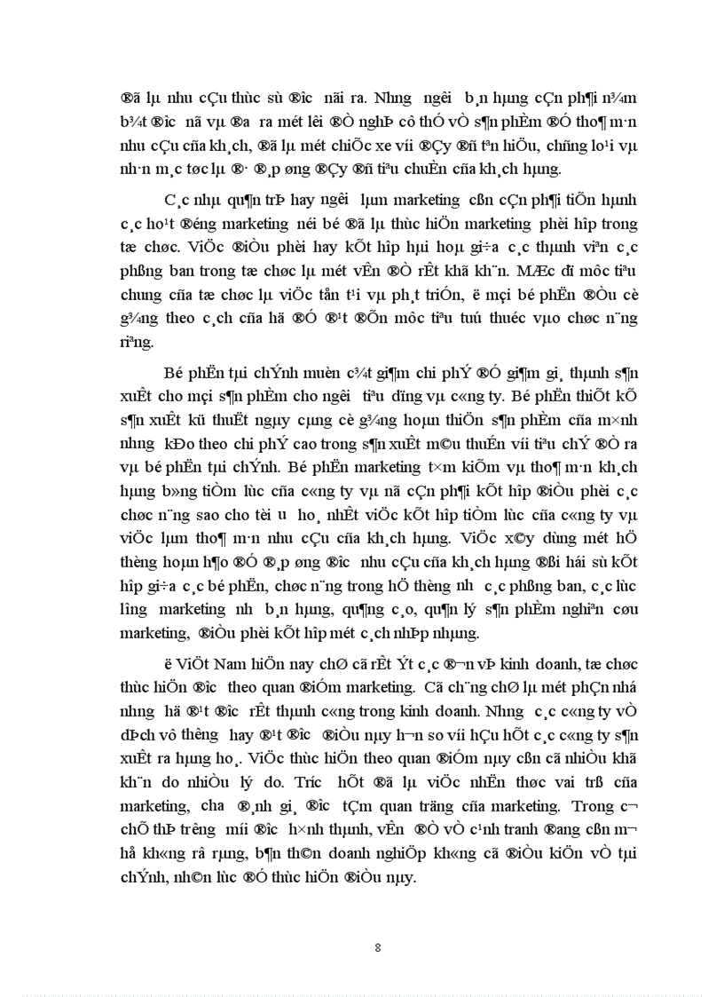 image for page Phát triển chiến lược marketing cạnh tranh tại Công ty Dệt 8-3.