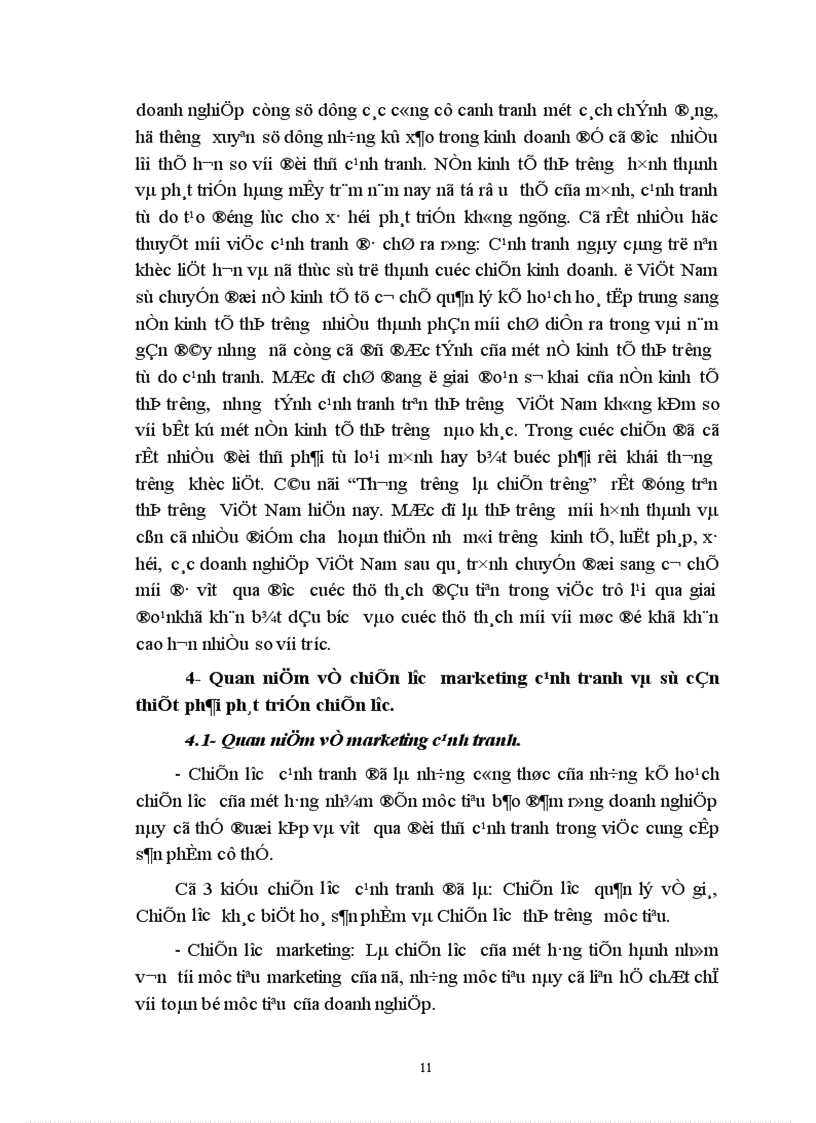 image for page Phát triển chiến lược marketing cạnh tranh tại Công ty Dệt 8-3.