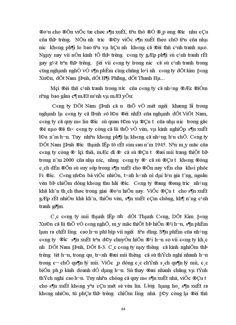 image for page Phát triển chiến lược marketing cạnh tranh tại Công ty Dệt 8-3.