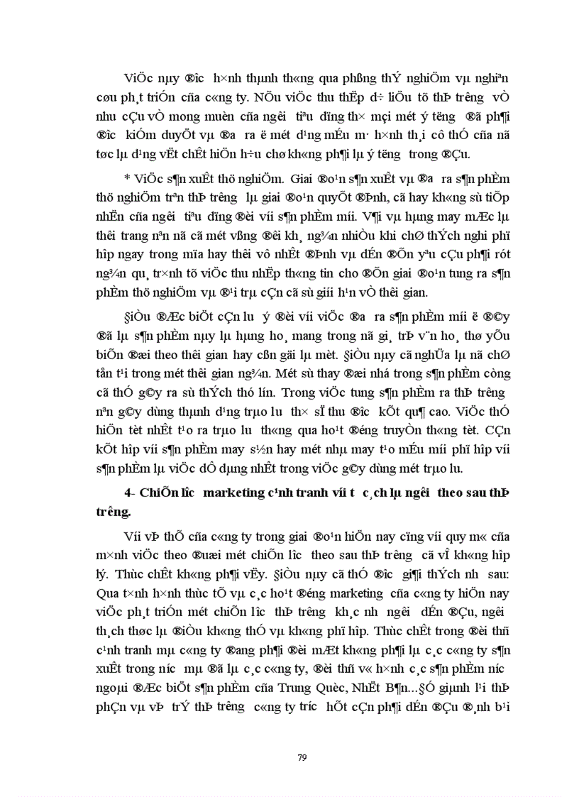 image for page Phát triển chiến lược marketing cạnh tranh tại Công ty Dệt 8-3.