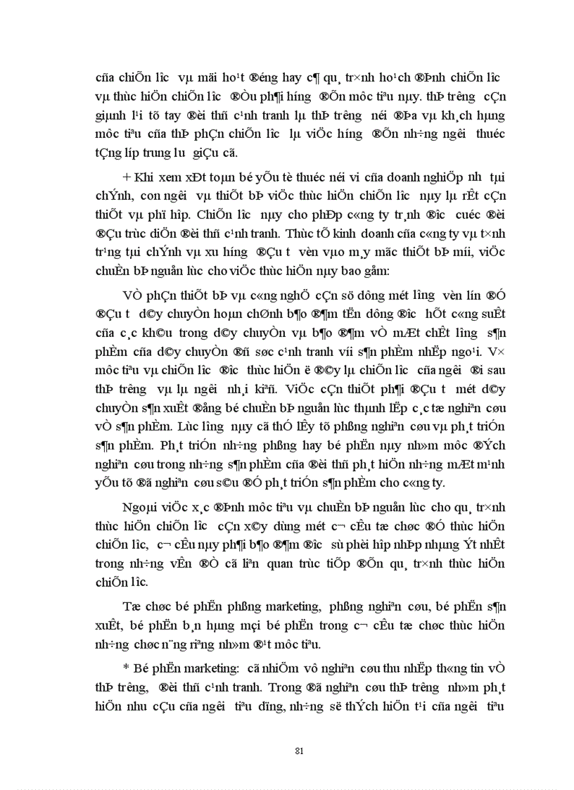 image for page Phát triển chiến lược marketing cạnh tranh tại Công ty Dệt 8-3.