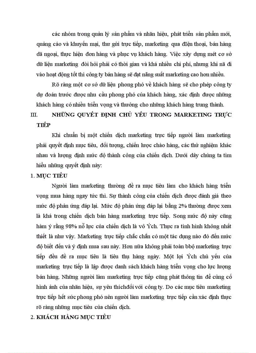 image for page Sử dụng một số công cụ Marketing trực tiếp để nâng cao hiệu quả kinh doanh của chi nhánh công ty nước khoáng Cúc Phương tại Hà Nội.