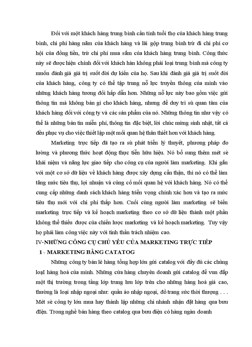 image for page Sử dụng một số công cụ Marketing trực tiếp để nâng cao hiệu quả kinh doanh của chi nhánh công ty nước khoáng Cúc Phương tại Hà Nội.