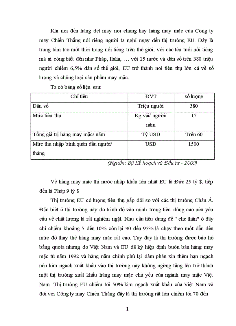 image for page Giải pháp Marketing nhằm nâng cao năng lực cạnh tranh hướng về xuất khẩu sản phẩm may mặc sang thị trường EU- ứng dụng tại công ty may Chiến Thắng.
