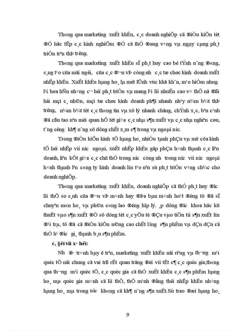 image for page Hoàn thiện các giải pháp MAR- MIX xuất khẩu hàng may mặc của công ty May 10 sang thị trường EU.