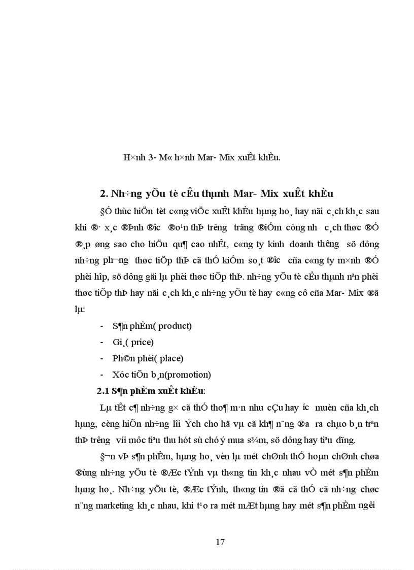 image for page Hoàn thiện các giải pháp MAR- MIX xuất khẩu hàng may mặc của công ty May 10 sang thị trường EU.