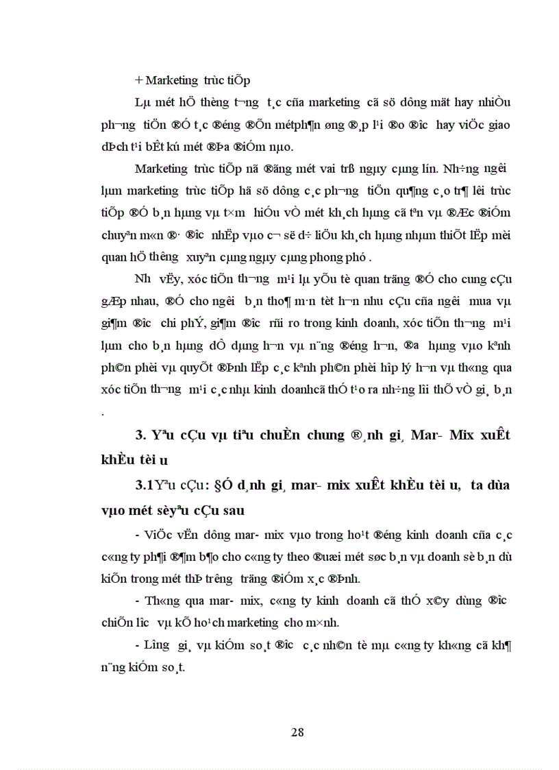 image for page Hoàn thiện các giải pháp MAR- MIX xuất khẩu hàng may mặc của công ty May 10 sang thị trường EU.