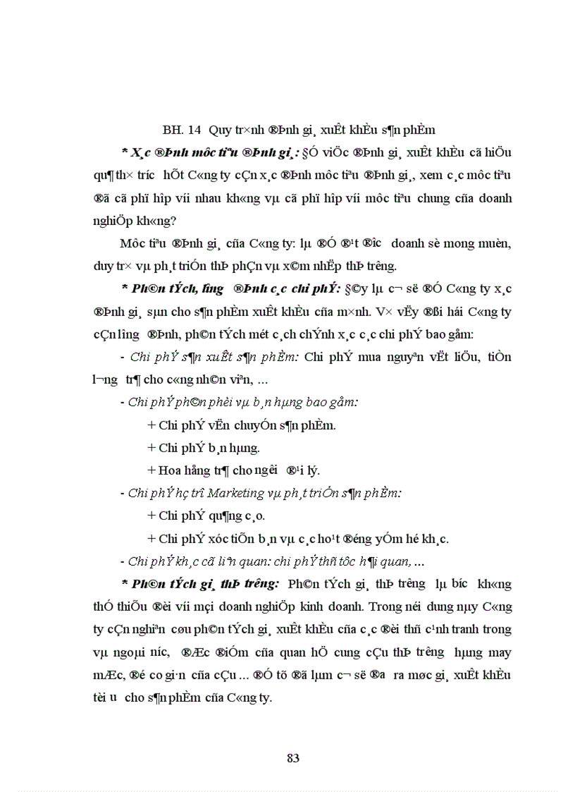 image for page Hoàn thiện các giải pháp MAR- MIX xuất khẩu hàng may mặc của công ty May 10 sang thị trường EU.