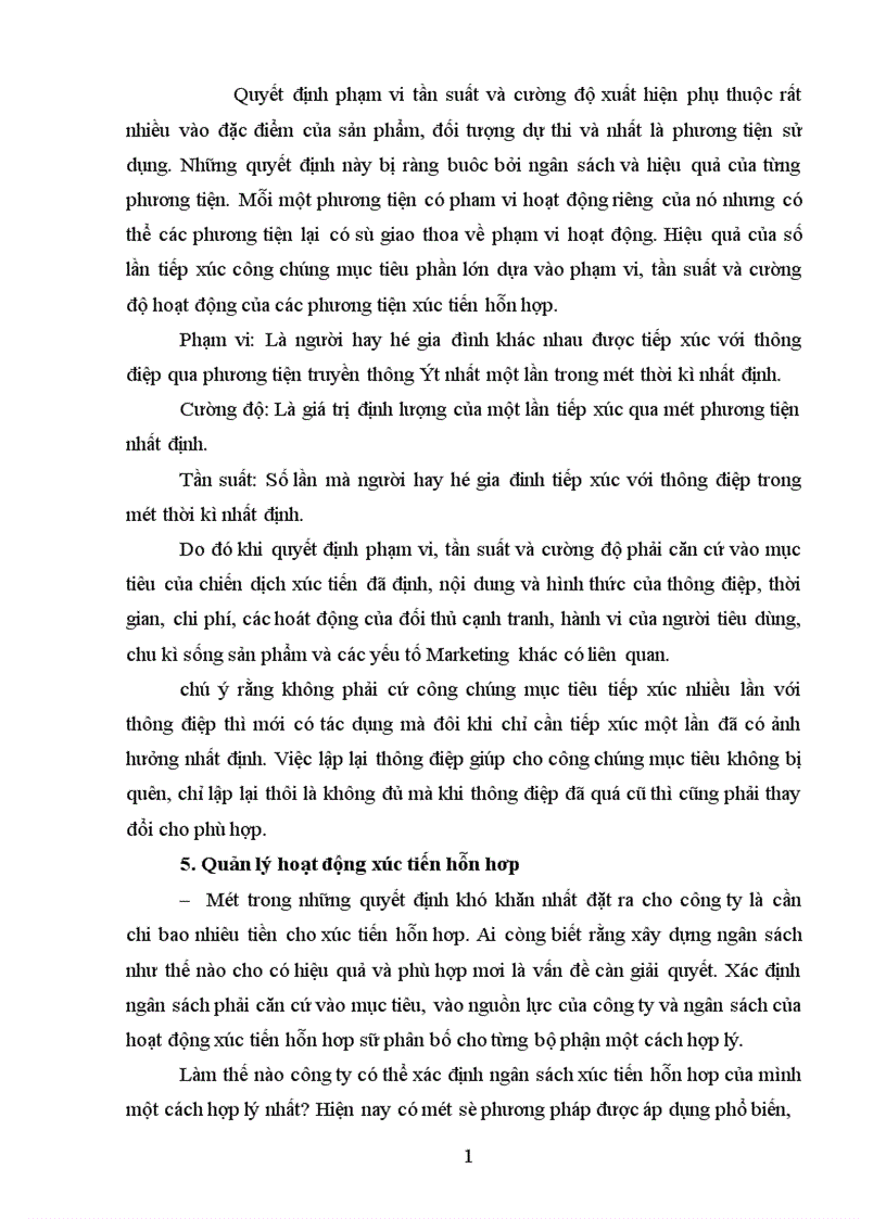 image for page Hoạt động xúc tiến hỗn hợp của công ty TNHH Việt Thành: Thực trạng và các giải pháp.